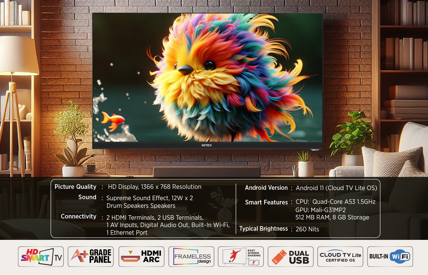 Intex Tv Shf32111