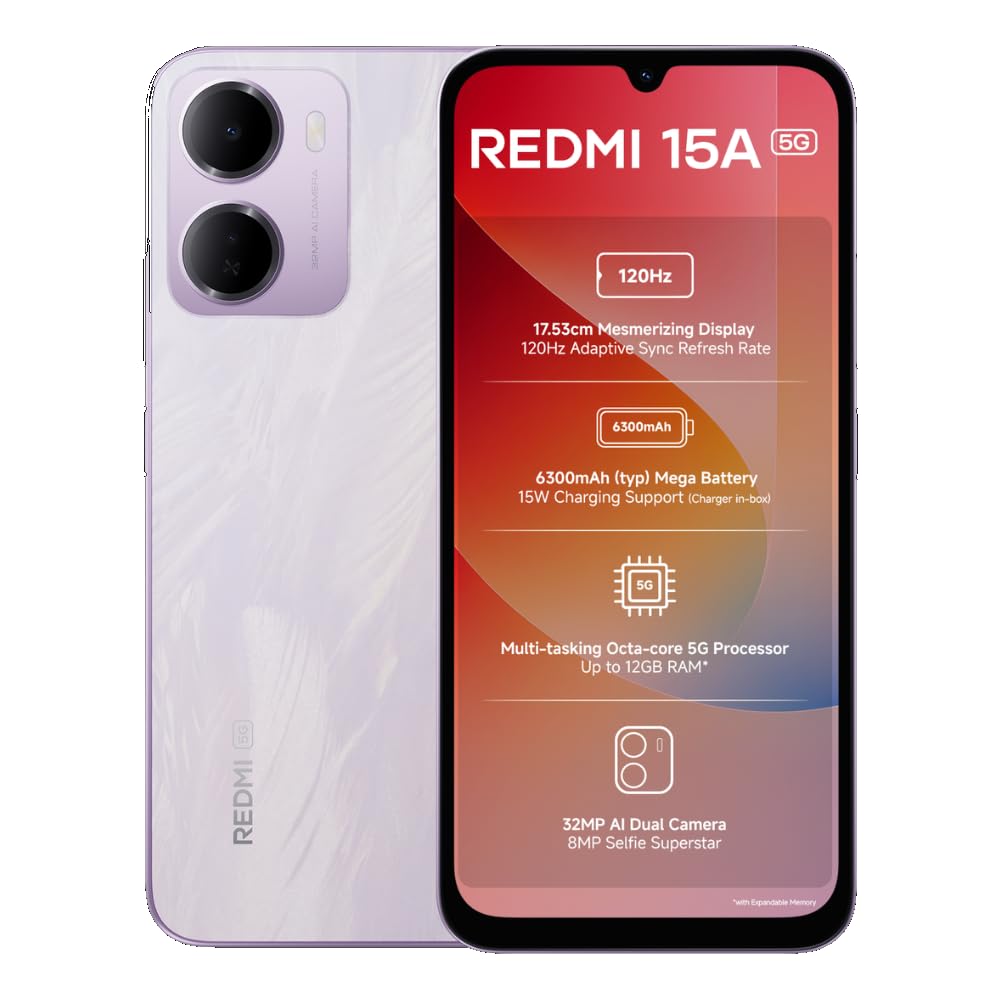 Redmi Mobile 15a 5g (4/64gb)