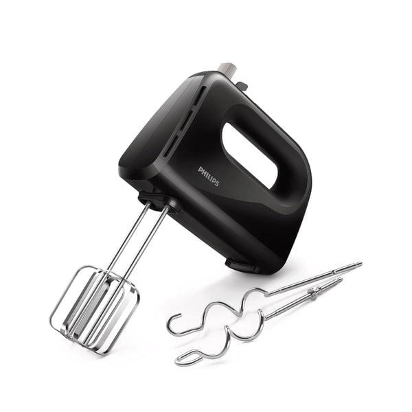 Philips Hand Mixer 300w Black Hr3705/10