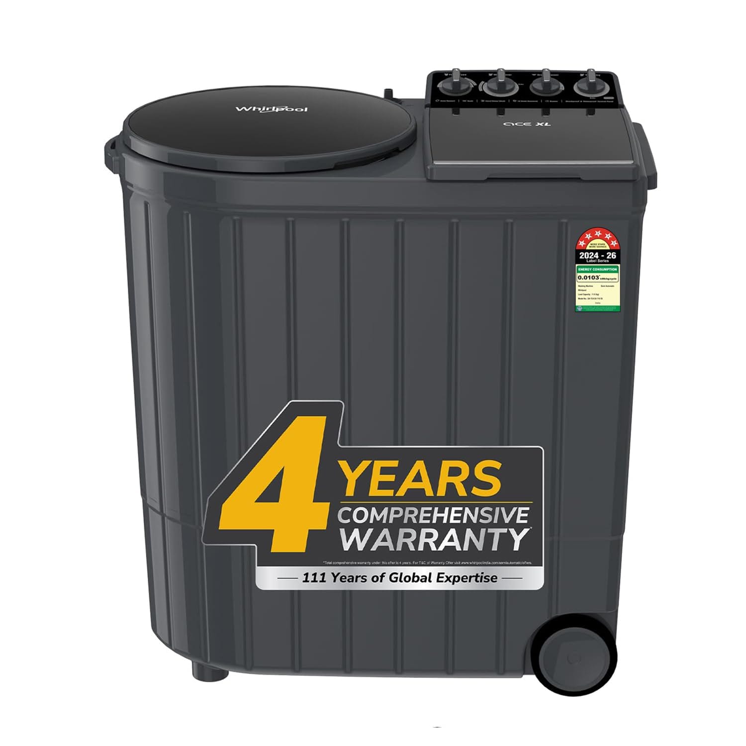Whirlpool Wm Ace Xl 11 Dmix Graphite Grey (10yr)